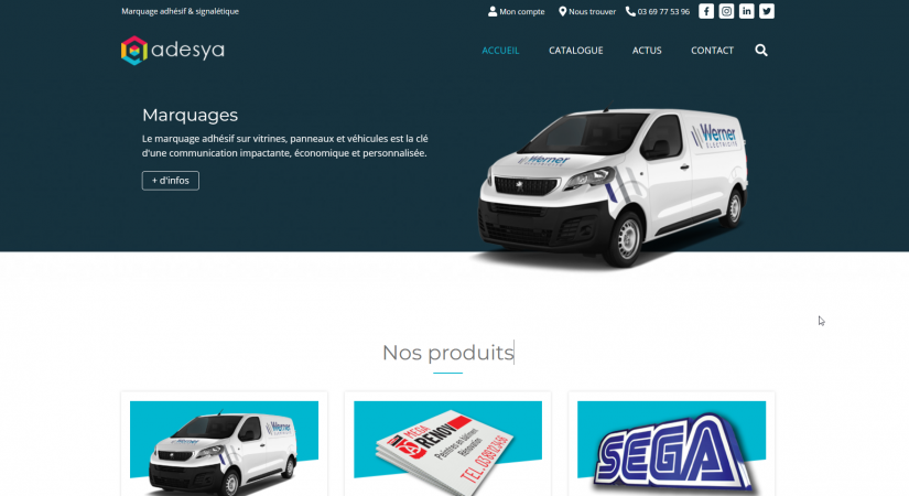 Adesya se dote d'un nouveau site web