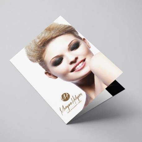 Dépliants avec pli simple